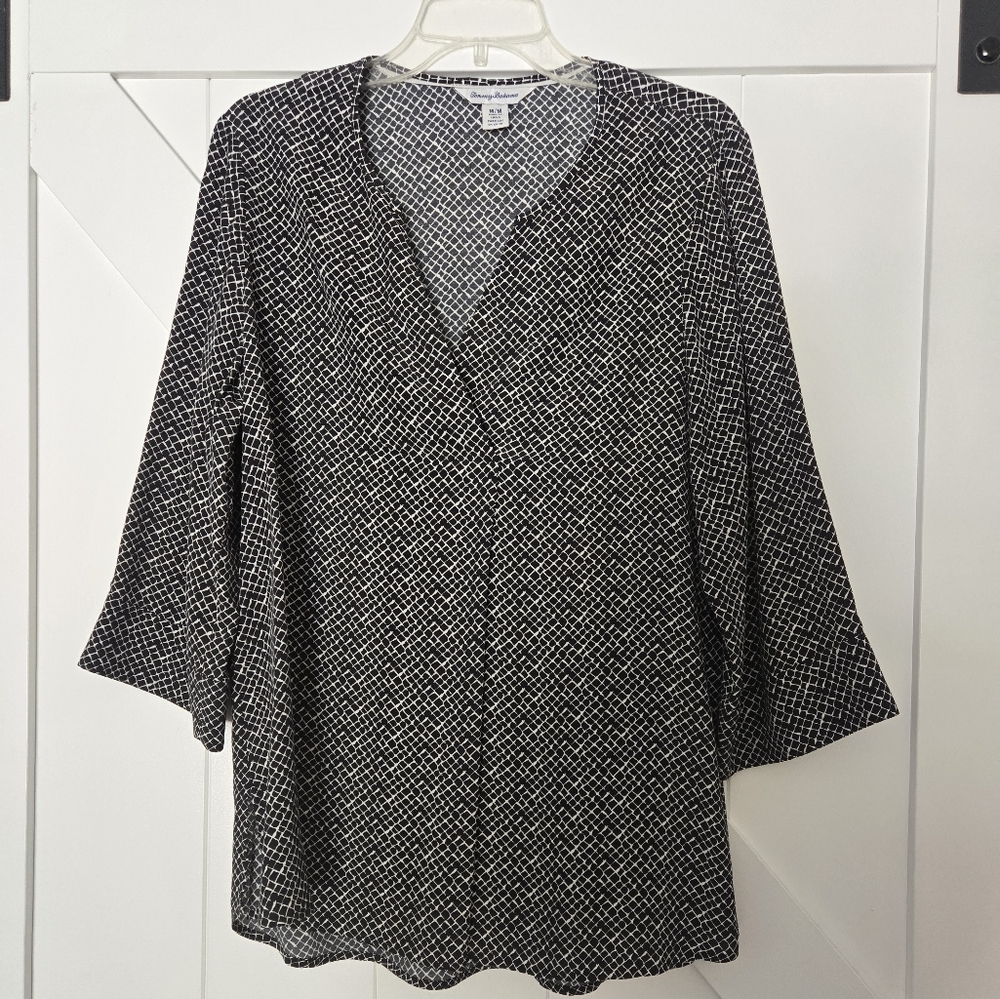 TOMMY BAHAMA black snake print tunic